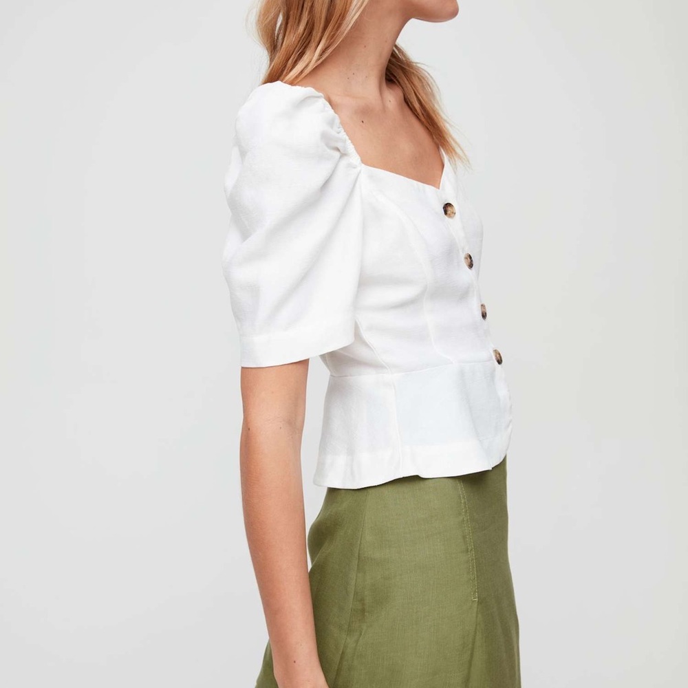 Aritzia Wilfred Janine Top NWT - Picture 11 of 12